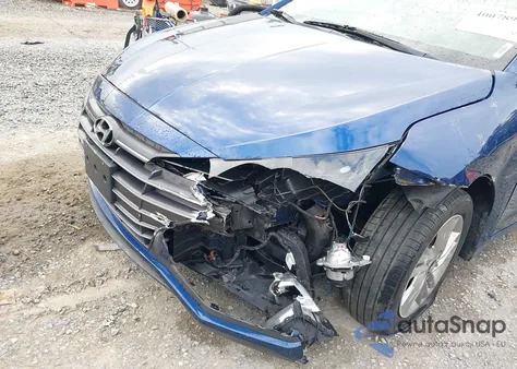 2019 Hyundai Elantra Sel from USA, damaged, VIN 5NPD84LF9KH417995